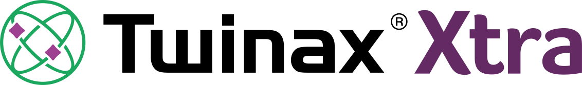 TWINAX Xtra logo